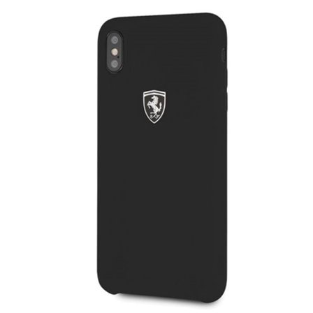 Ferrari Hardcase FEOSIHCI65BK iPhone Xs Max svart/svart Silikon Off track