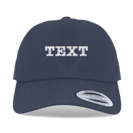 Flexfit - Svart Keps - Dad Cap - Designa din egen dad cap online - Custom Made @ Hatstore