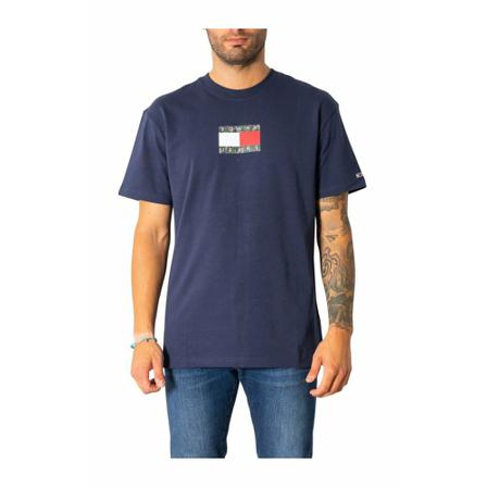 Tommy Jeans Men's T-Shirts Blå, Herre