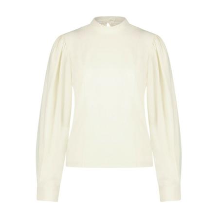 Jane Lushka Top camilla technical blouse , Beige , Dames , Maat: S