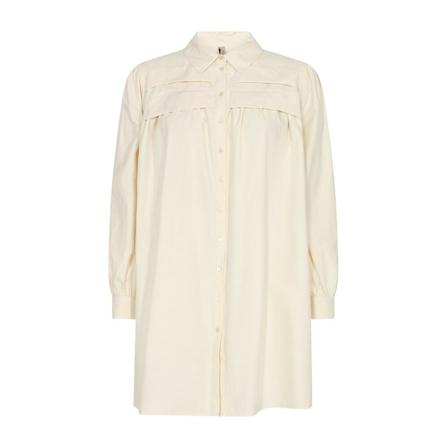 Soyaconcept Net 23 shirt , Beige , Dames , Maat: 2XL