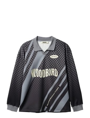 Woodbird Wbkai L/S Sport Tee - Grey - S