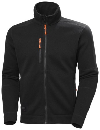 Helly Hansen Workwear Kensington 72250-990 Fleecegenser strikket, helzip Svart, Klær