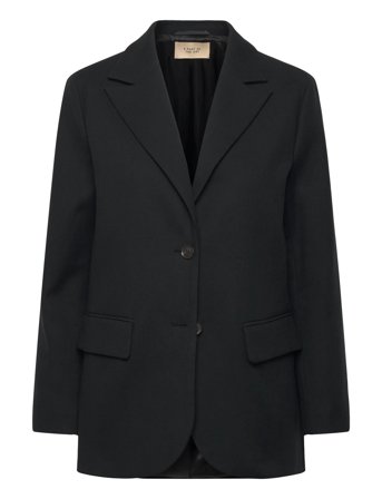 A Part Of The Art Cloud Blazer Cotton Twill - Black - M/L