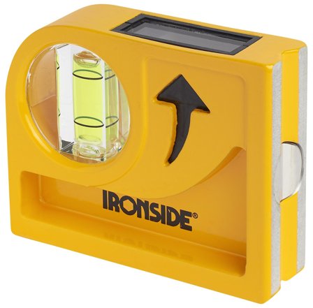 Ironside 100572 Vattenpass 80 mm, helgjutet, Mått & vattenpass