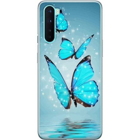 Yhteensopiva Puhelinkuori OnePlus Nord Kimaltelevat Perhoset