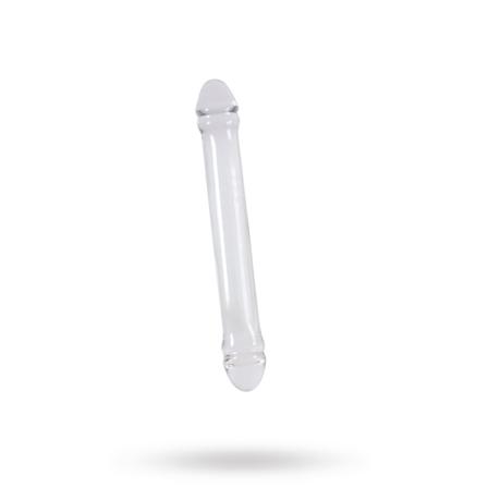 Jelly Rancher Double Dong Smooth - White - Vuxen.no - Lufttrycksbibrator, klitoris, dildo, knipe, massajestav, egg & sexmaskiner.