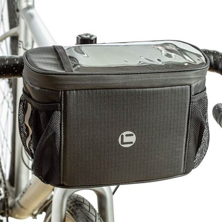 Cykelstyre Väska Vattentät Cykelram Väska med Pekskärm Cykel Fram Isolerad Cykelkorg Väska med Inbyggd Aluminiumfolie