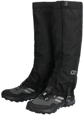 Outdoor Research M's Rocky Mountain High Gaiters Solid Black