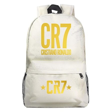 Cr7 Ryggsäck 18" Laptop USB Laddning Vattentät Affärsryggsäck Skolväska Stor Resa Tonåringar Mochila