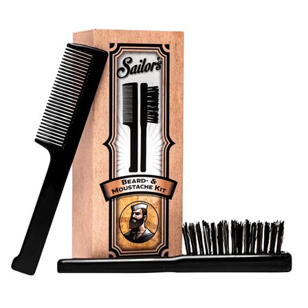Sailor's Sailor's Beard And Moustache Kit, Mænd, Skægpleje, Skægshampoo