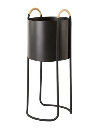 OYOY Living Design Maki Plant Box - High - Black - ONE SIZE