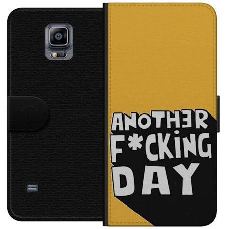 Samsung Galaxy Note 4 Tegnebogsetui Another Day Textmotiv Humor Streetwear Grafiskt Rå Stil