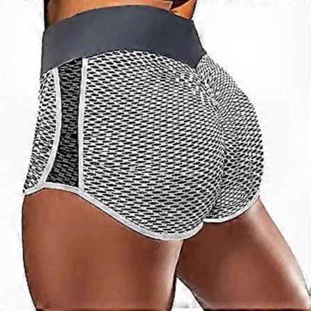 Korkeavyötäröiset scrunch-pyöräilyshortsit naisille - Vatsan hallinta, rypytetty muotoilu, täydelliset joogaan, kuntoiluun ja kuntosaliharjoitteluun