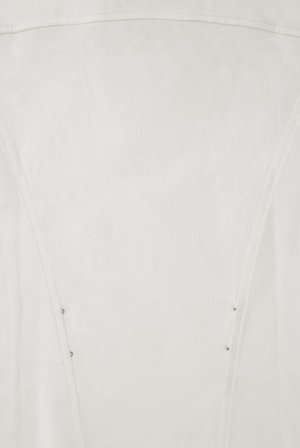 COS Women's Waisted Long Sleeve Top in White
