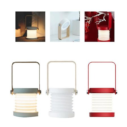 Led Bærbar Bordlampe Genopladeligt Batteri Lampe Dæmpbar Natbord Lampe Trådløs Natlampe