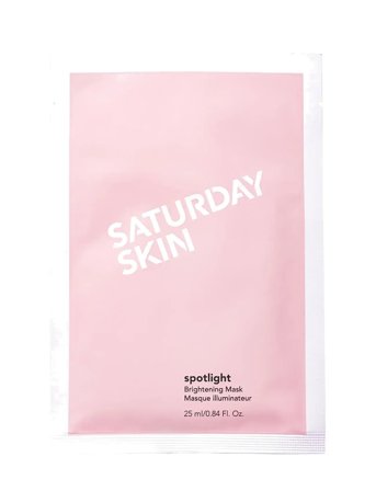 Saturday Skin Spotlight Brightening Sheetmask 25Ml - Nude - 25 ML
