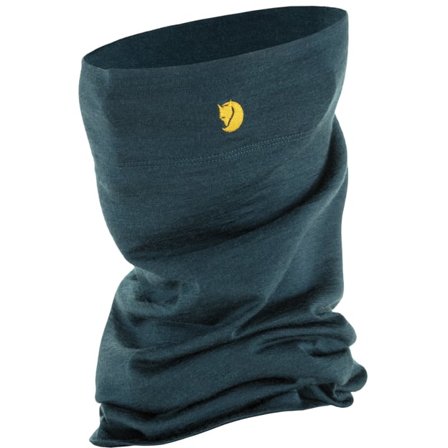 Fjällräven Women's Bergtagen Merino Neck Gaiter Trousers in Mountain Blue, Wool