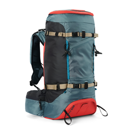 USWE Brant 35L Recco Women's Touring Pack Blue/Red