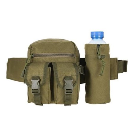 Tactical Molle Vyötärölaukku Banaani Valjaat Vyö Retkeily Kalastus Metsästys Urheilu Sotilasvarusteet Unisex