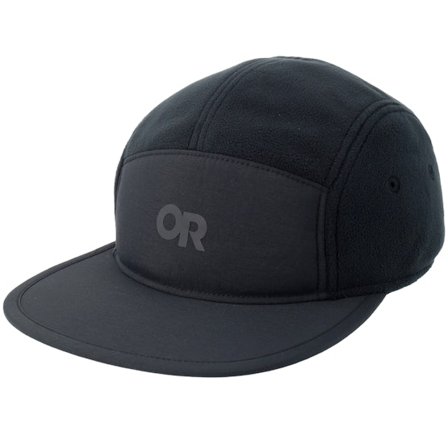 Outdoor Research - Preto 5panel Boné - Howling Wind Cap Black 5-panel @ Hatstore
