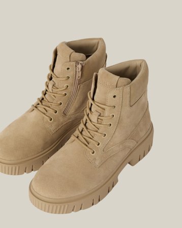 Björn Borg H300 Hiker Mid W Beige Sko Pige - Kids Brand Store