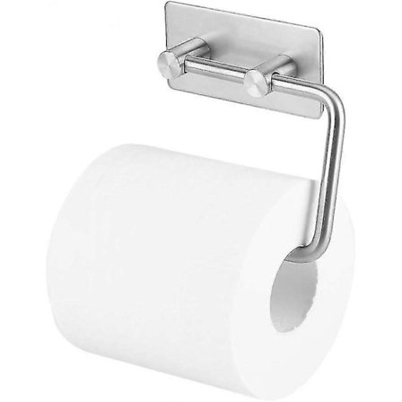 Toalettpapirholder, veggmontert rustfritt stål rullpapirholder vev håndklestativ for kommersiell bruk, hjemme