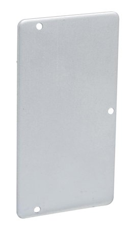 Schneider Electric 5591050 Endestykke 52 x 2 mm Aluminium, Installasjonsmaterial