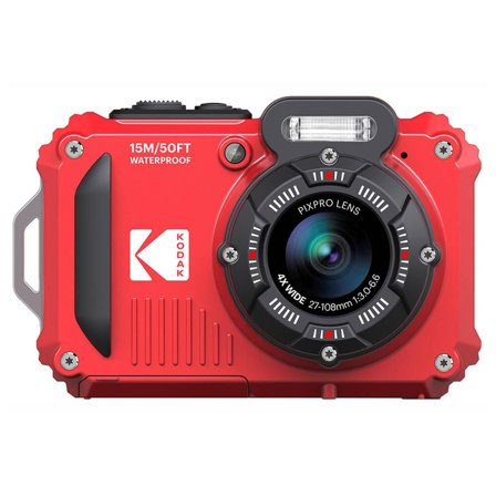KODAK Digital Camera Pixpro WPZ2 5x WP 16MP wifi Red