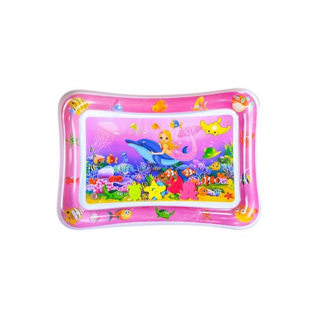 Oppustelig vandlegemåtte til mavetid - Sensorisk legetøj til tidlig udvikling - Aktivitetsmåtte til spædbørn og småbørn 8