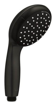 Grohe Vitalio Start 279462430 Håndbruser Ø100 mm, sort, Badeværelse