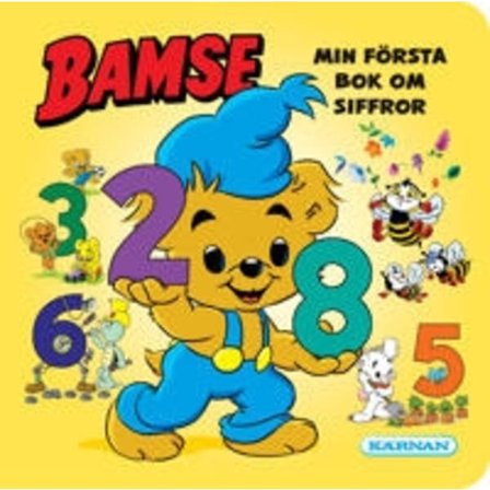 Bamse Min Första Bok om Siffror