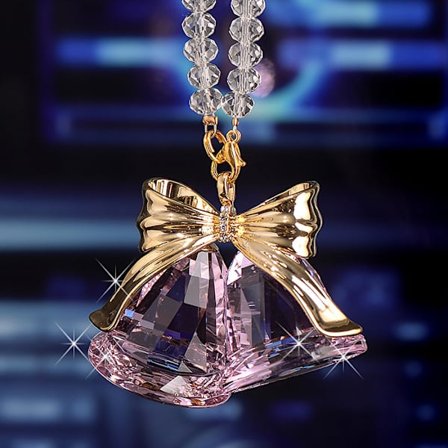 Joulu Kristallit Kaksoiskello Koriste Kristalli Kellot Koti D