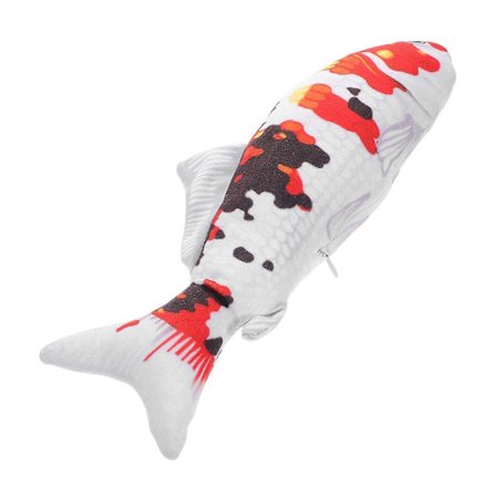 Koi Fisk Plysjpute Myk Fisk Kosedyr Søt Koi Plysj[D]