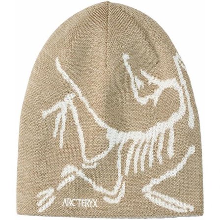 Arc'teryx Bird Head Toque -pipo Khaki Merinovilla Neulottu Talvipipo Unisex
