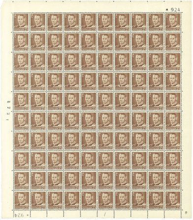 Danmark - AFA 308 postfrisk helark