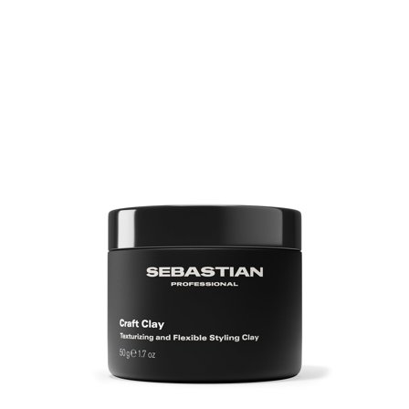 SEBASTIAN PROFESSIONAL Hair Care Craft Clay Texturizing and Flexible Styling Clay 50gr - Pasta effetto Opaco