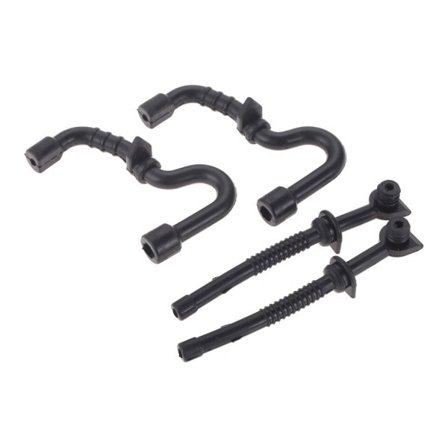 4 st motorsåg reservdelar bränsle oljeledning slang rör rör kit