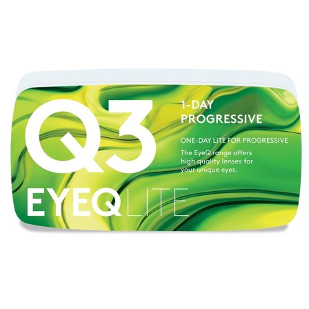EyeQ One-Day Lite Progressive Q3 - Kontaktlinser fra EyeQ - 30 stk/pk