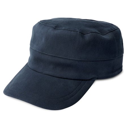 Gorra militar de algodón azul Flynn para hombres - Gorras para hombre