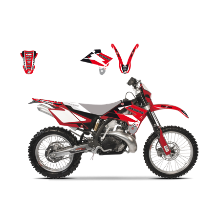 Komplet naklejek Blackbird Dream 3 - Gas Gas EC 250 2007-2009