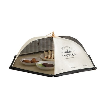 Mode-paraply-stil måltid mat cover återanvändbara mesh mat tält för kök