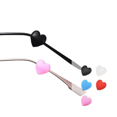 5 par silikone briller skridsikre betræk briller skridsikre