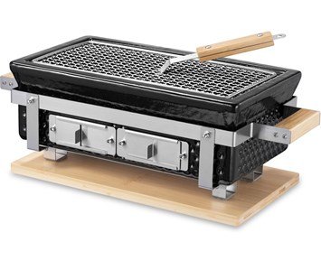 Austin and Barbeque-AABQ - Hibachi Table Grill-Keramisk bordsgrill i japansk stil-Barbecue-Kullgriller