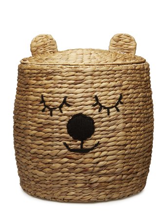 Bloomingville | Basket W/Lid | D40X50