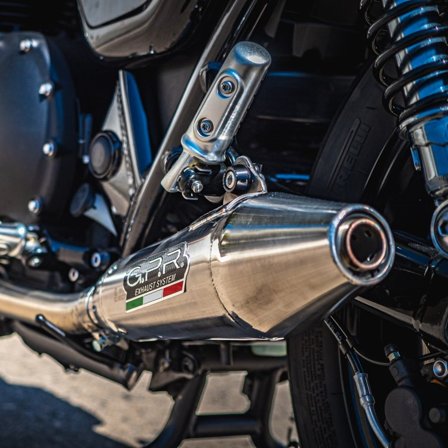 Silencieux Slip-On G.P.R. Vintacone - Triumph Speed Twin 900 2021-2021
