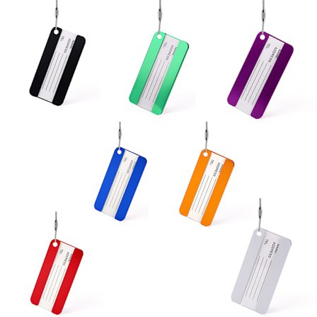 7-delt bagagemærkesæt