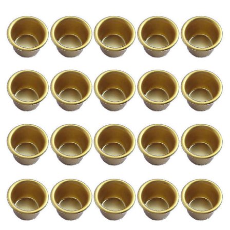 20-pack Metall Ljusinsats Hållare Set, Kompatibel Med Träd Ljushållare[D]