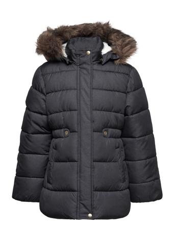 Nkfmerethe Jacket2 Glitter Toppatakki Musta Name It