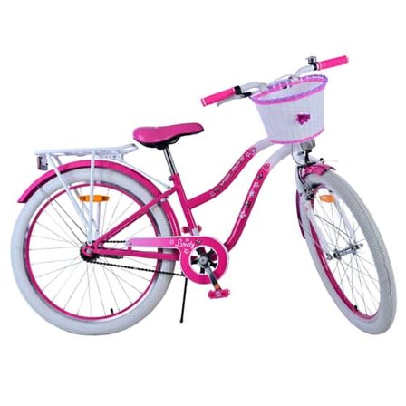 Barncykel - Volare - Lovely Children'S Bike - 24 Tum - Rosa - Litenleker